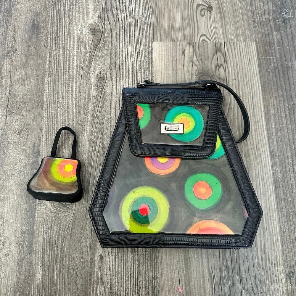 angela frascone backpack matching coin bag - Picture 2 of 3